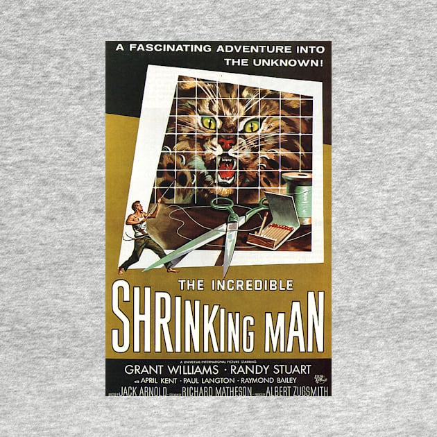 Classic Sci-Fi Movie Poster - The Incredible Shrinking Man by Starbase79